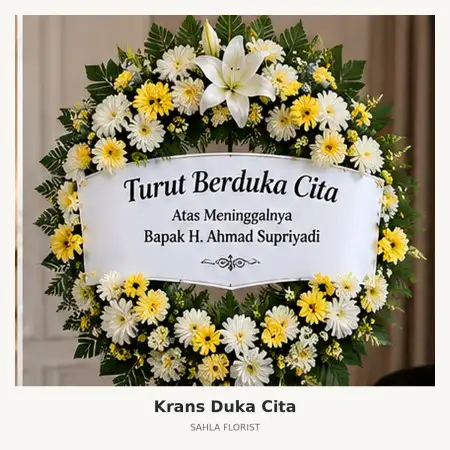 Krans Bunga Duka Rejang Lebong